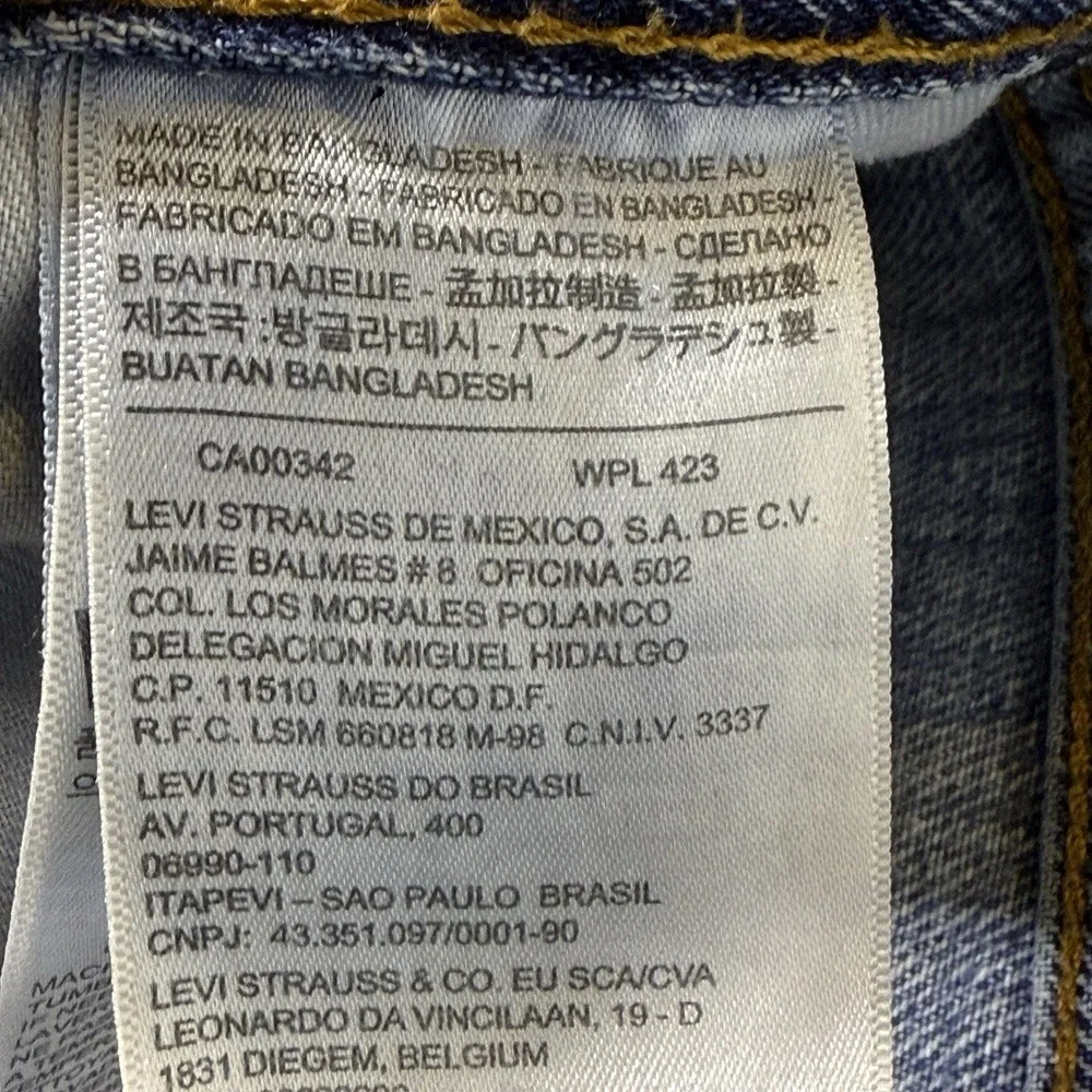 Levis Jeans 550 Relaxed Mens 36x30 Blue‎ Denim Pants Medium Wash (Tag36x32)